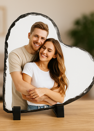 Slate Heart 14x14cm for sublimation 