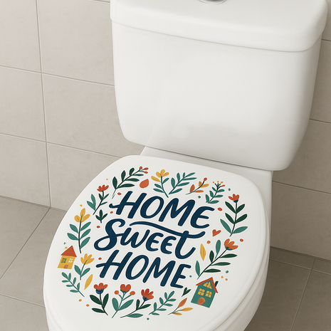 Toilettensitzbezug zur Sublimation 