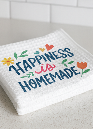 Waffle Keukenhanddoek 28x46 cm voor sublimatie