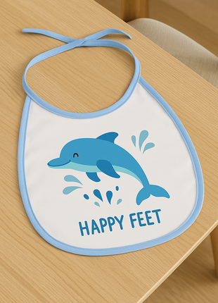 Microvezel Slabbetje met Bauwe bies voor sublimatie