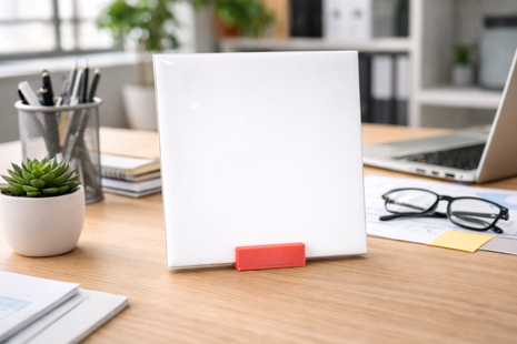 Tegelhouder – Stabiele Roze Display (let op alleen voor de kleine tegels)