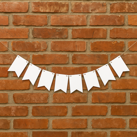 MDF Wanddecoratie voor Sublimatie – 8 Vlaggen