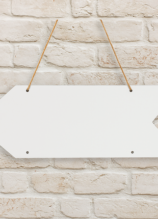 MDF Deurplaatje voor Sublimatie – Pijl