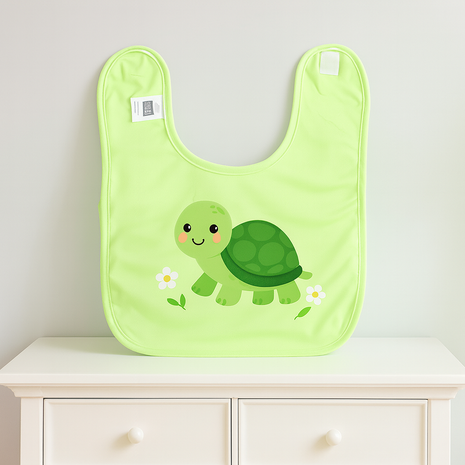 Lätzchen 29 x 37 cm Grün zur Sublimation 