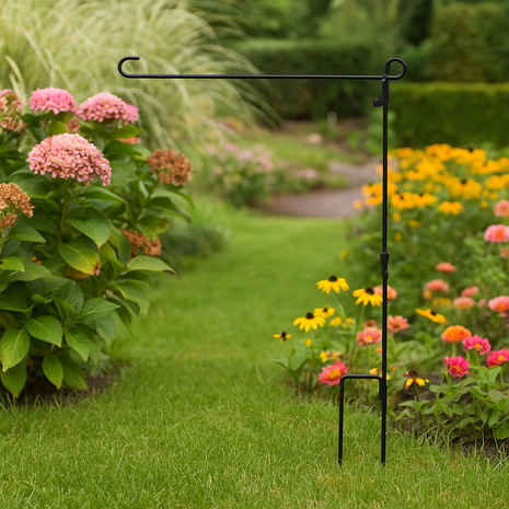 Gartenflaggenhalter (ohne Flagge) zur Sublimation