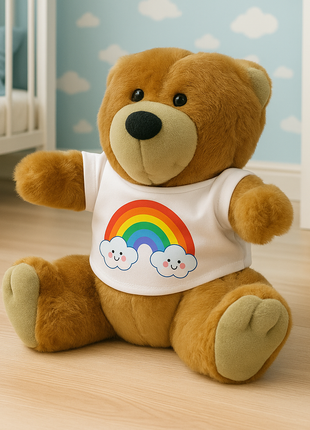 Teddybeer met T-Shirt 25cm voor sublimatie