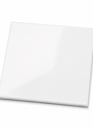 Sublimatie tegel 15x15 cm wit glans – keramiek A+ kwaliteit