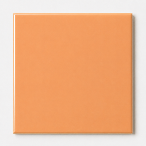 Spaanse tegel voor vinyl 15x15 oranje