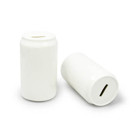 Ceramic Money Box (refillable) Can-shape for sublimation 