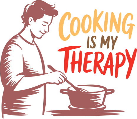 Dtf print Cooking Therapy