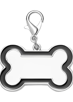 Honden Tag Zwart voor sublimatie