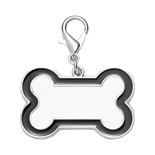 Honden Tag Zwart voor sublimatie