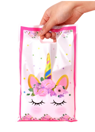 Uitdeelzakjes Unicorn| 10 stuks | Traktatie zakjes | Let op geen Sublimatie product |