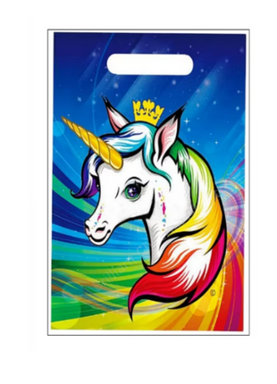 Uitdeelzakjes Unicorn| 10 stuks | Traktatie zakjes | Let op geen Sublimatie product |
