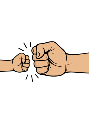 Dtf Print Fist Bump
