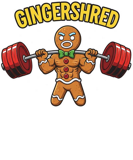 Dtf Print Gingerbread Man Gym
