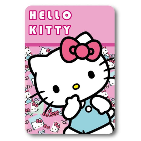 Hello Kitty Fleecedeken – 100 x 140 cm – 100% Polyester