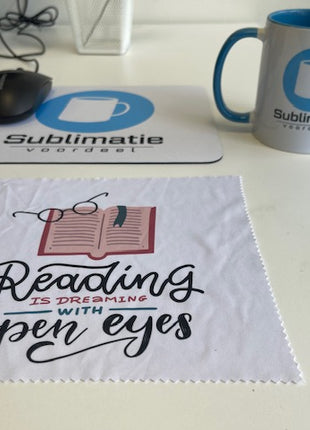 Mikrofaser-Brillentuch zur Sublimation 