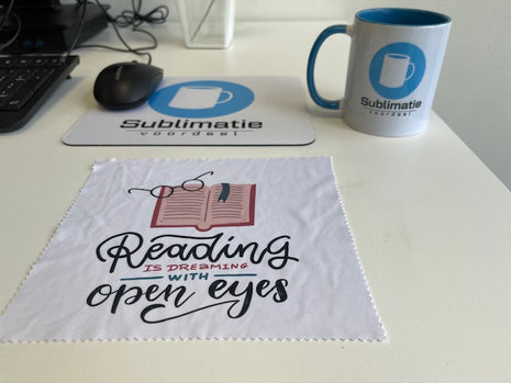 Mikrofaser-Brillentuch zur Sublimation 