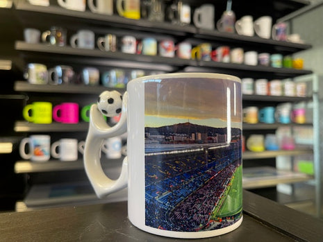 330ml (11oz) Voetbal Mok voor sublimatie