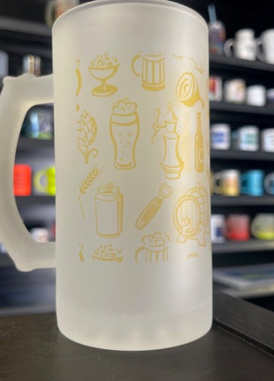470 ml (16 oz) Bierkrug, mattiert für Sublimation