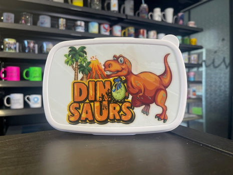 Broodtrommel / Lunchbox Wit voor sublimatie
