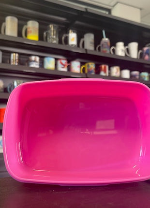 Broodtrommel / Lunchbox Roze voor sublimatie