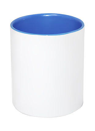 Ceramic Pen Holder Blue for Sublimation 