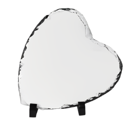 Slate Heart 14x14cm for sublimation 
