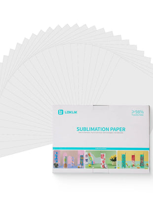 OKLiK sublimatiepapier A4 120 gram met 140 vellen voor sublimatieprints