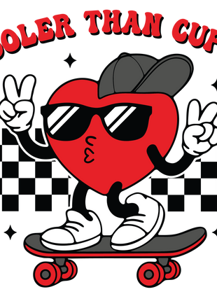 Dtf Print  Cooler Than Cupid