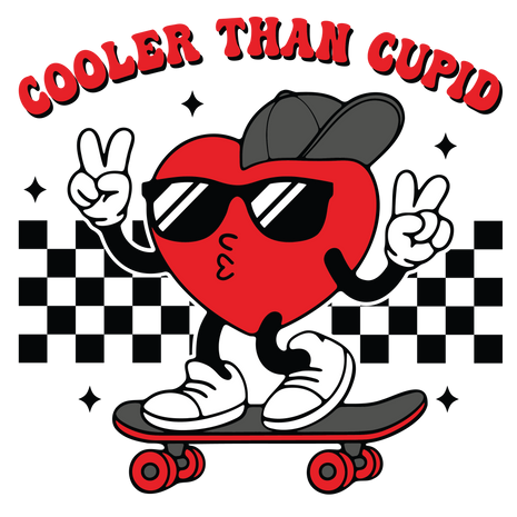Dtf Print  Cooler Than Cupid
