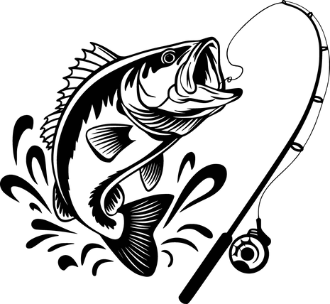 Dtf Print Catching Fish