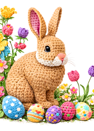 Dtf Print Pasen Konijn