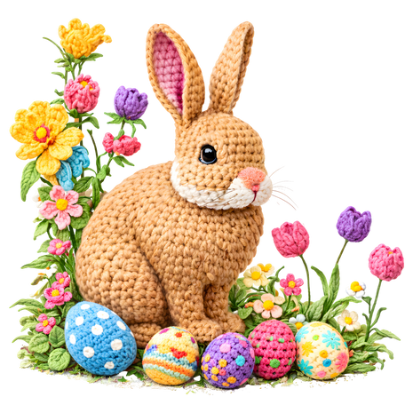 Dtf Print Pasen Konijn