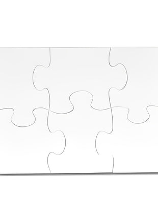 6-teiliges Puzzle zur Sublimation 