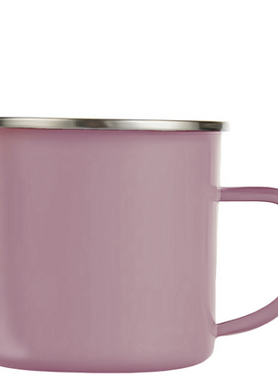 Emaille Mok 360ml Roze voor sublimatie