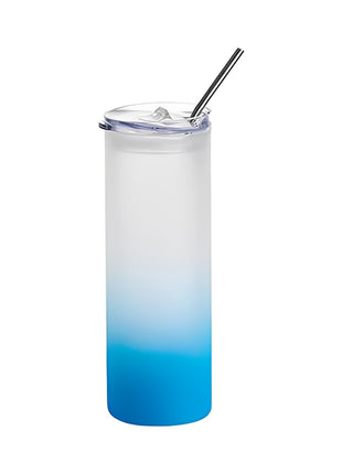 750ml (25oz) Tumbler Frosted blauw voor sublimatie