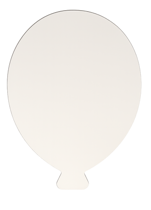 MDF Ballon voor sublimatie - afbeelding 1