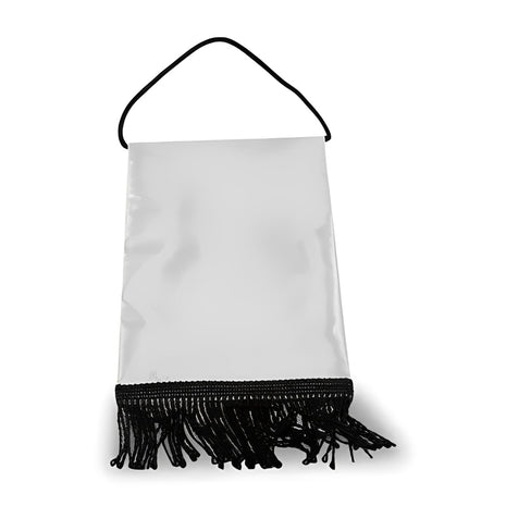 Black Fringe Flag for Sublimation 
