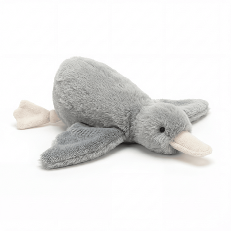 Zachte pluche brievenbus knuffel Eend Guusje van 28 cm