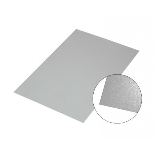 Aluminium plaat 10x15cm Zilverglans voor sublimatie