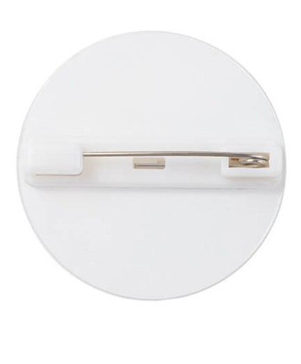 Acryl naambadge rond Ø 3,8 cm