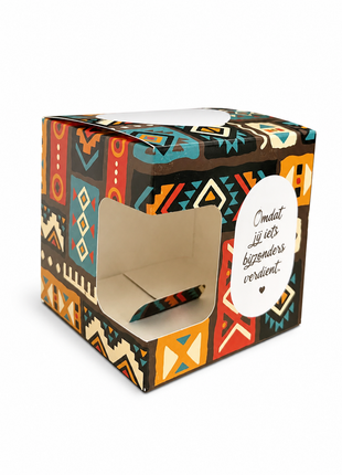 Boho Mokkendoosje – Kleurrijk Cadeaudoosje voor Mok