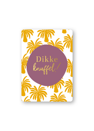 Cadeaukaartjes A7 - Dikke knuffel, 25 stuks