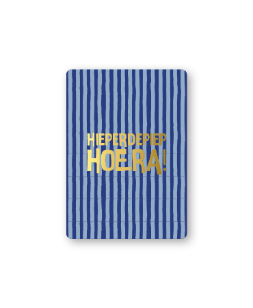 Cadeaukaartjes A7 - Hieperdepiep Hoera!