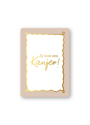 Cadeaukaartjes A7 - Jij bent een kanjer, 25 stuks