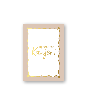 Cadeaukaartjes A7 - Jij bent een kanjer