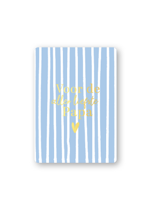 Cadeaukaartjes A7 - Voor de allerliefste papa, 25 stuks