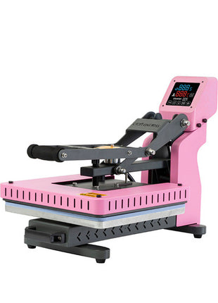 craft express vlakbedpers 40x50 cm automatische hittepers roze